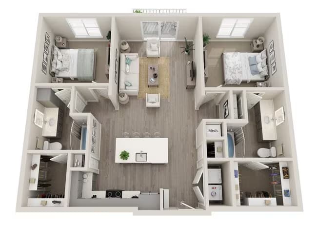 Unit 458 455 floor plan
