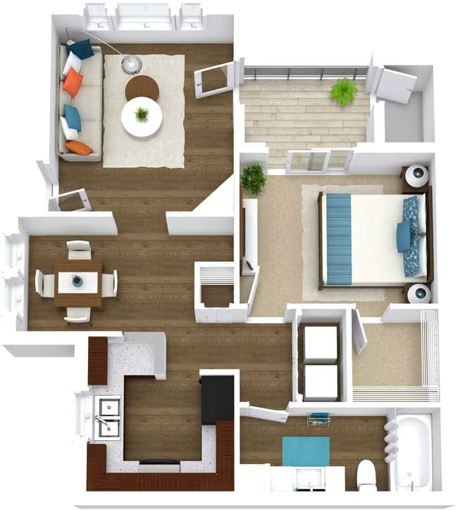 Unit 241 338 floor plan