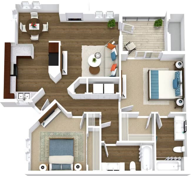 Unit 249 125 floor plan