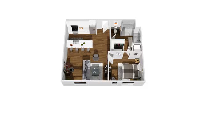 Unit 203 503 floor plan