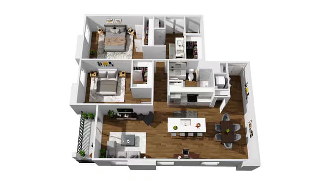 Unit 207 207 floor plan