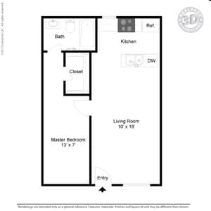 Unit 41-102 41-110 floor plan