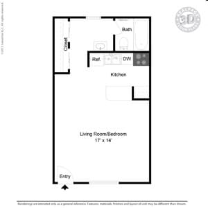 Unit 33-318 33-318 floor plan