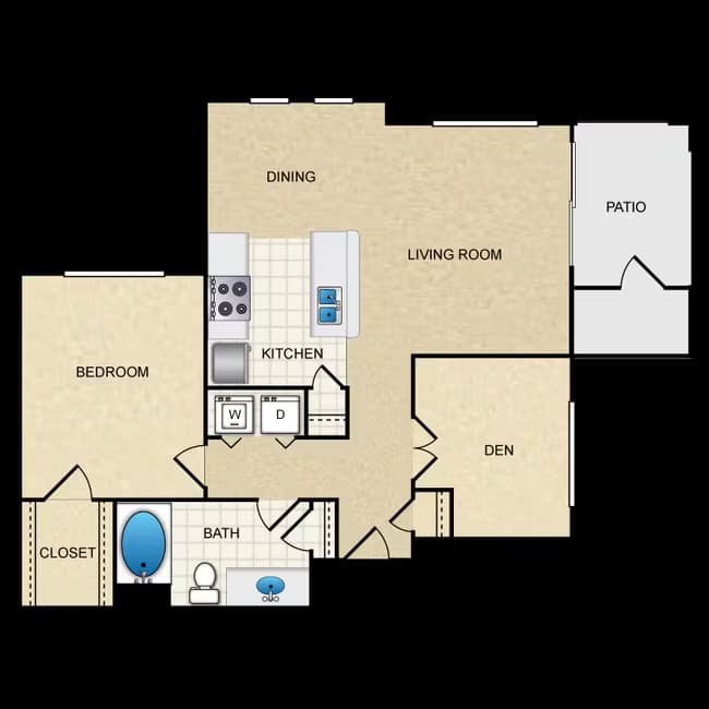 Unit 1033 2015 floor plan