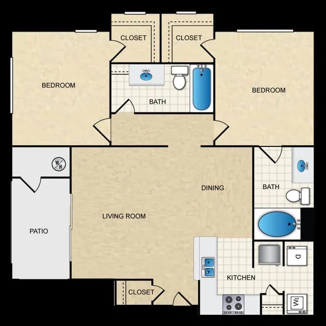 Unit 2056 1023 floor plan