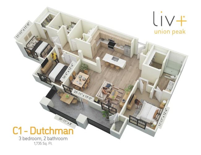 Unit 1-1141 1-1141 floor plan