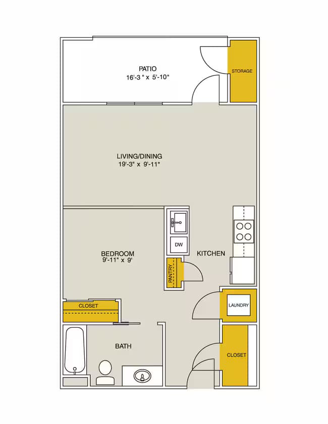 Unit 1-1230 1-1230 floor plan