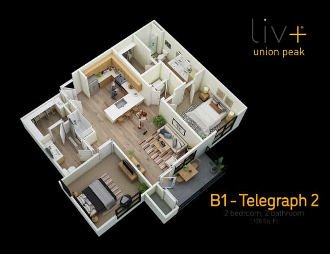 Unit 1-1201 1-1201 floor plan