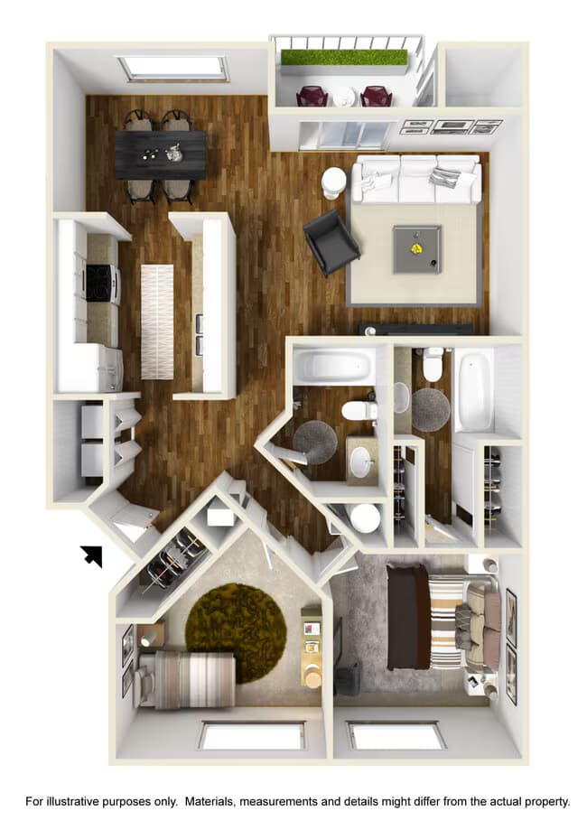 B2 0107 floor plan
