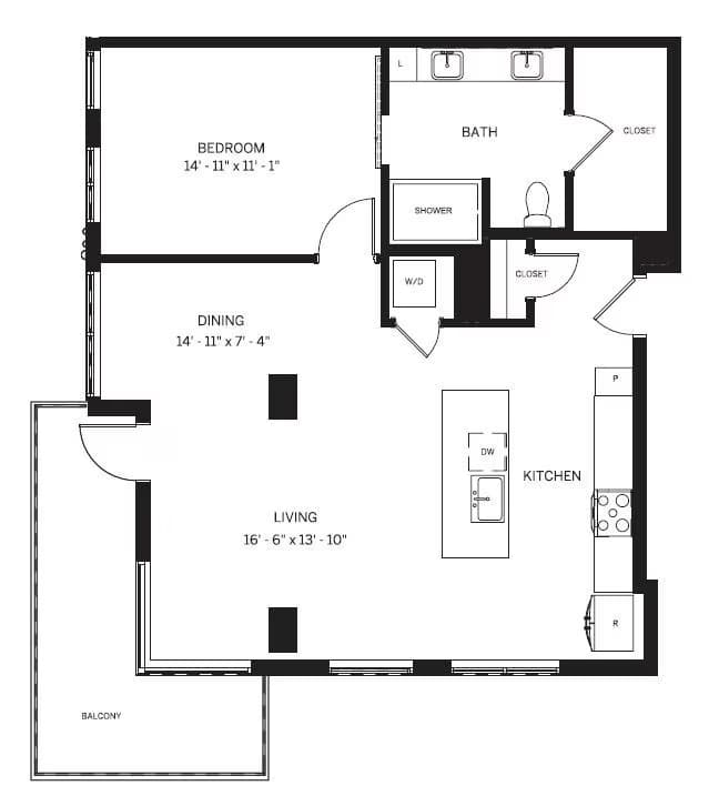 Unit 0621 1521 floor plan