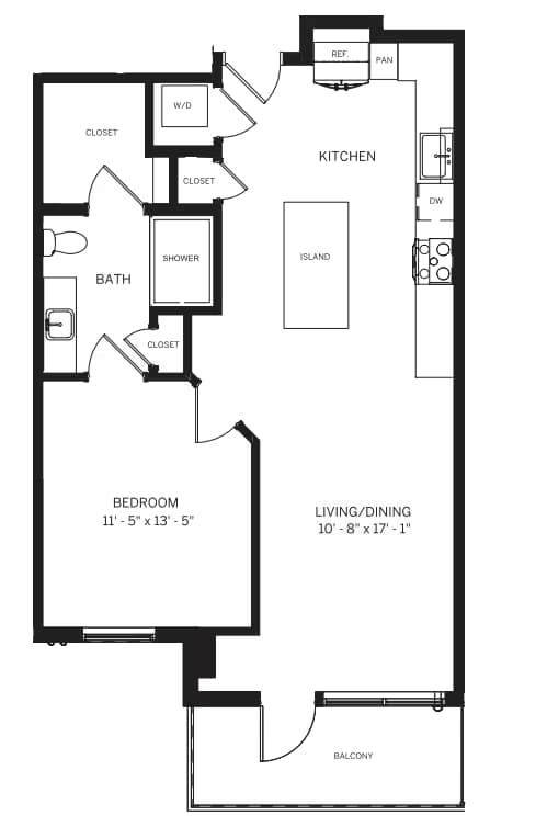 A3 1011 floor plan