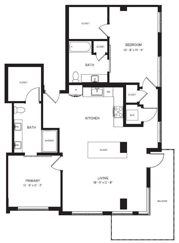 B4 1501 floor plan
