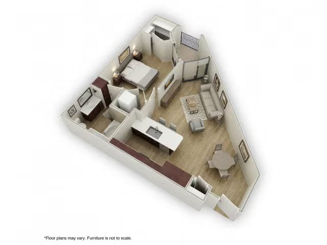 Unit 1029 2040 floor plan