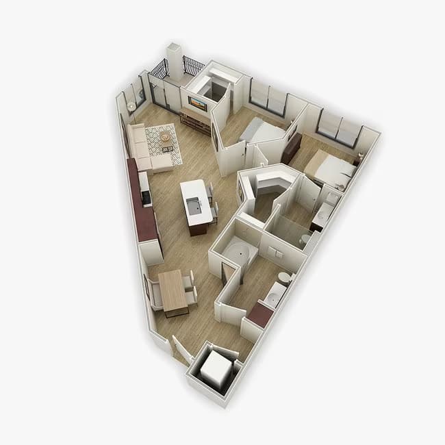 B6 1039 floor plan