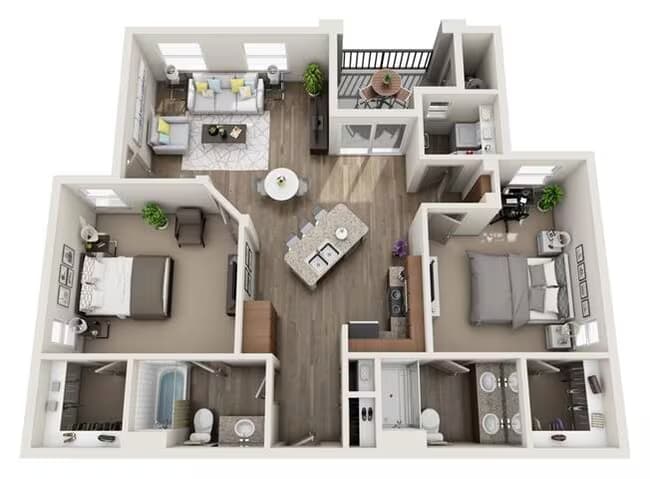 Unit 127 342 floor plan