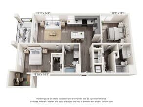 Aloe I-2061 floor plan
