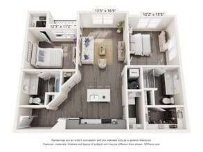 Saguaro U-2303 floor plan
