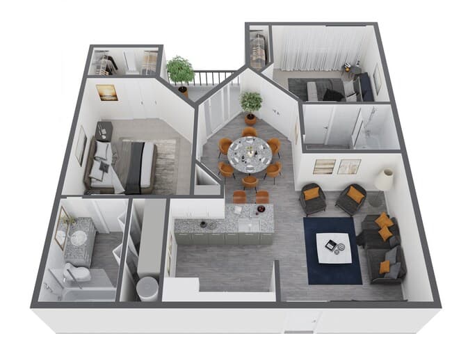 C1 3063 floor plan