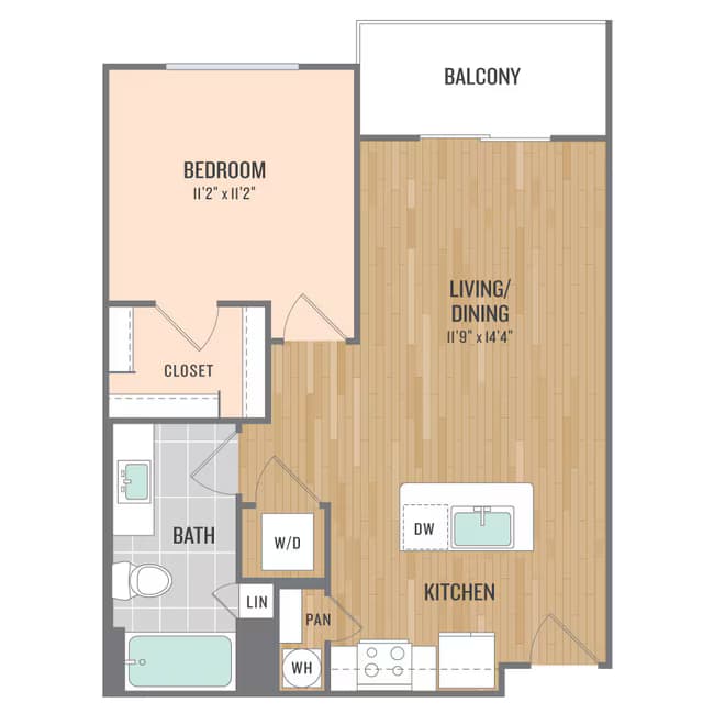 Unit 1036 1032 floor plan