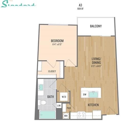 Unit 1018 1008 floor plan