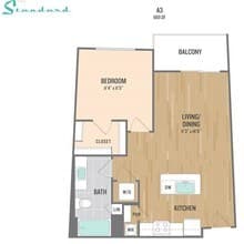 A3 2016 floor plan