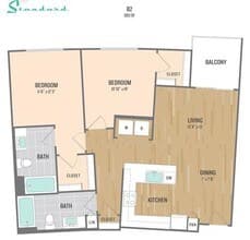 B2 1001 floor plan