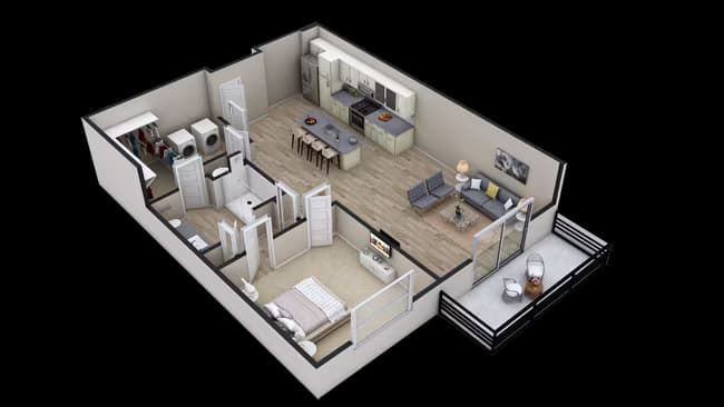 Unit 3044 1036 floor plan
