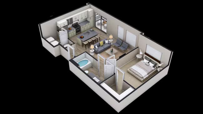 A6 4052 floor plan