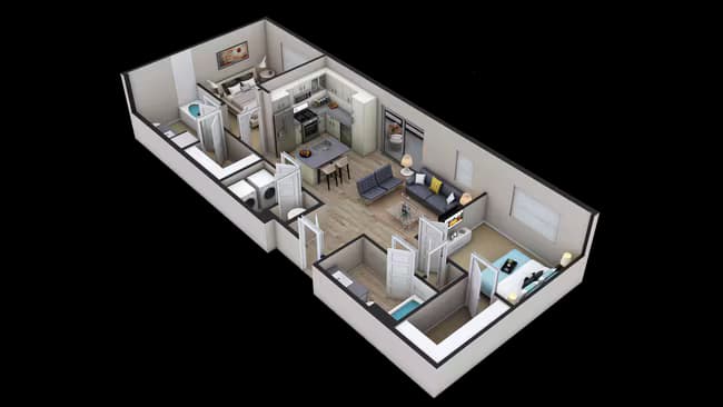 B3 2056 floor plan