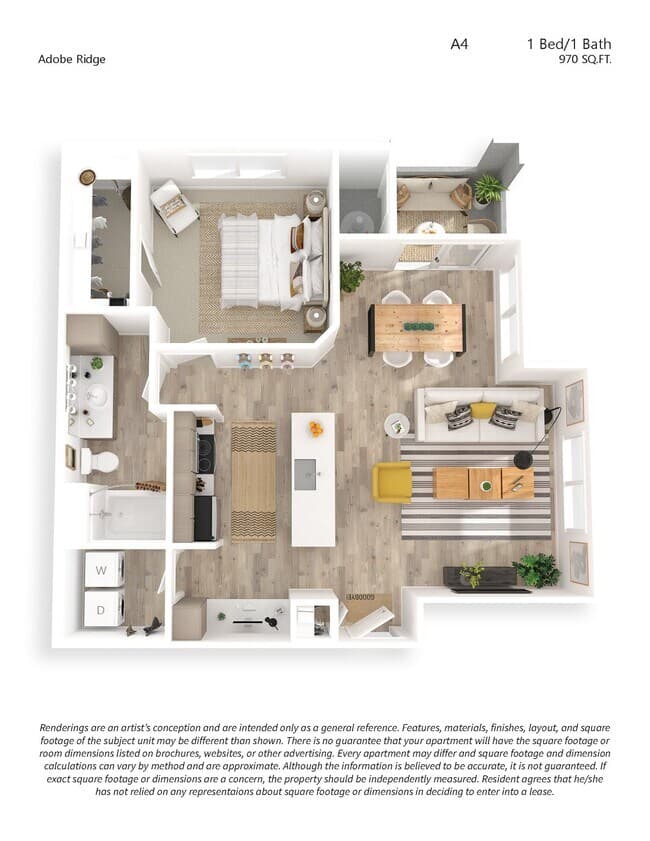 A4 1x1 14-2111 floor plan