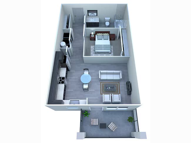Unit AUCMPP D-2144 floor plan