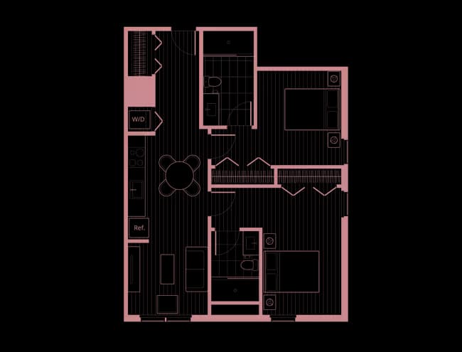 Unit 624 624 floor plan