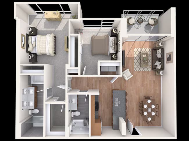 Unit 313 313 floor plan