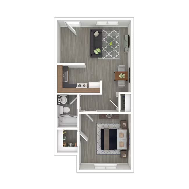 Unit 2C 15C floor plan