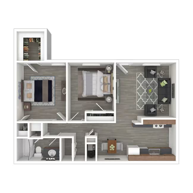 Unit 39C 39C floor plan