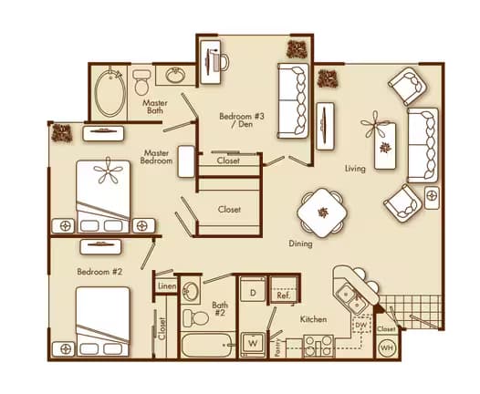 Unit 207 379 floor plan
