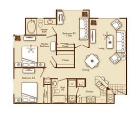 E 382 floor plan