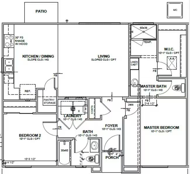 Unit 20 01 floor plan