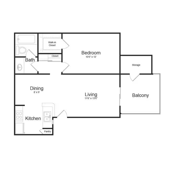 Unit 240 244 floor plan