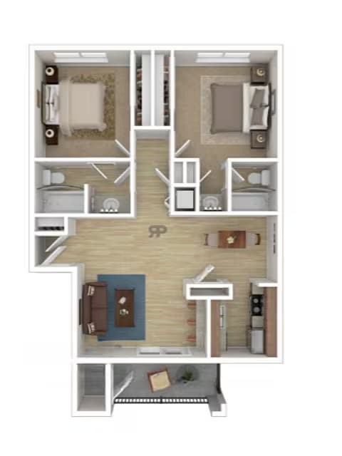 Unit 234 230 floor plan