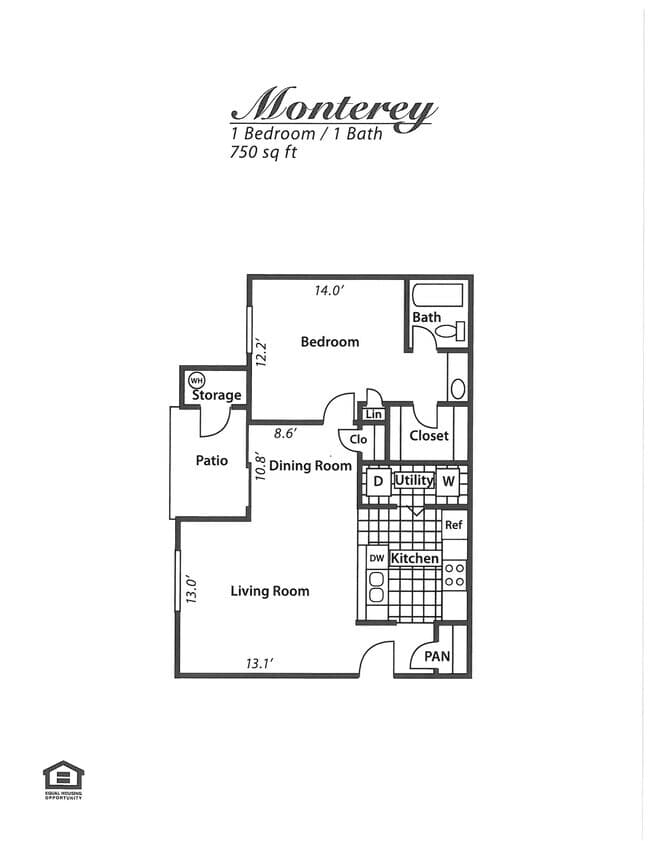 Unit 215 174 floor plan