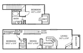 Cypress 2108 floor plan