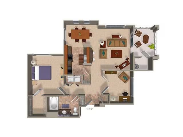 Unit 6-143 6-343 floor plan