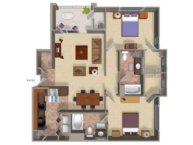 Unit 5-135 3-322 floor plan