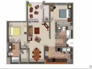 B3 3-318 floor plan