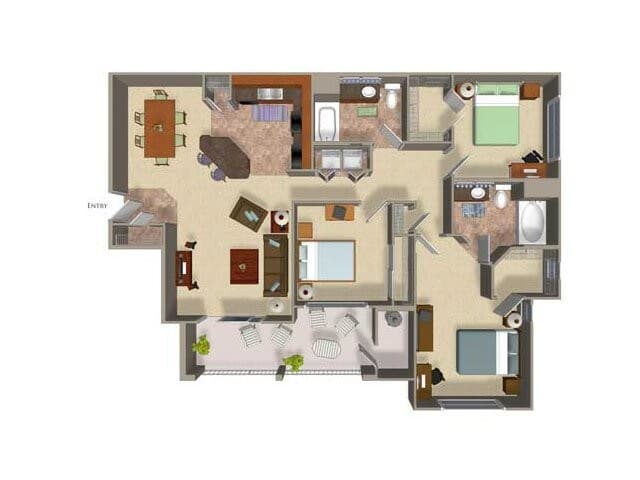 C1 2-216 floor plan