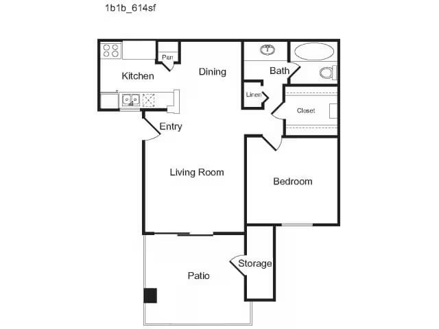 Unit 01208 02204 floor plan