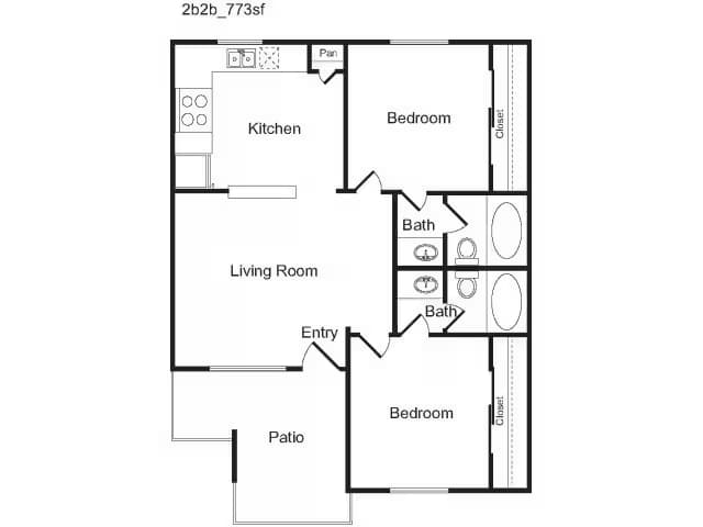 2A Classic 20105 floor plan