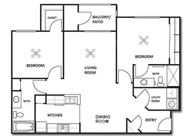 Unit 3011 1004 floor plan