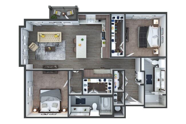 Unit 2111 2111 floor plan